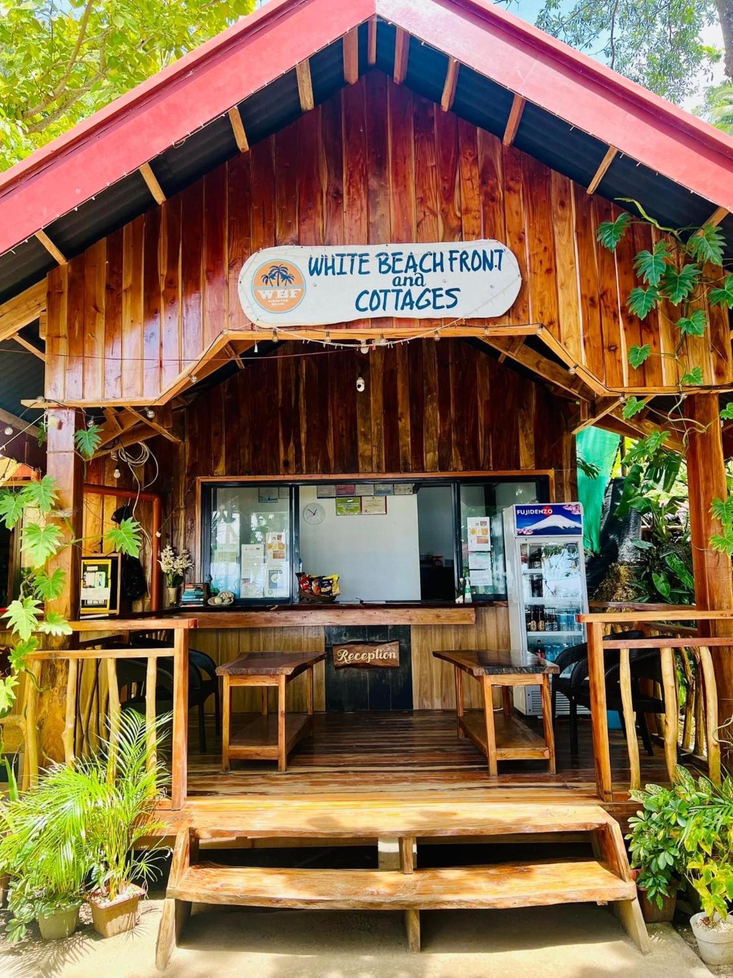 White Beach Front And Cottages Buruanga Exterior foto